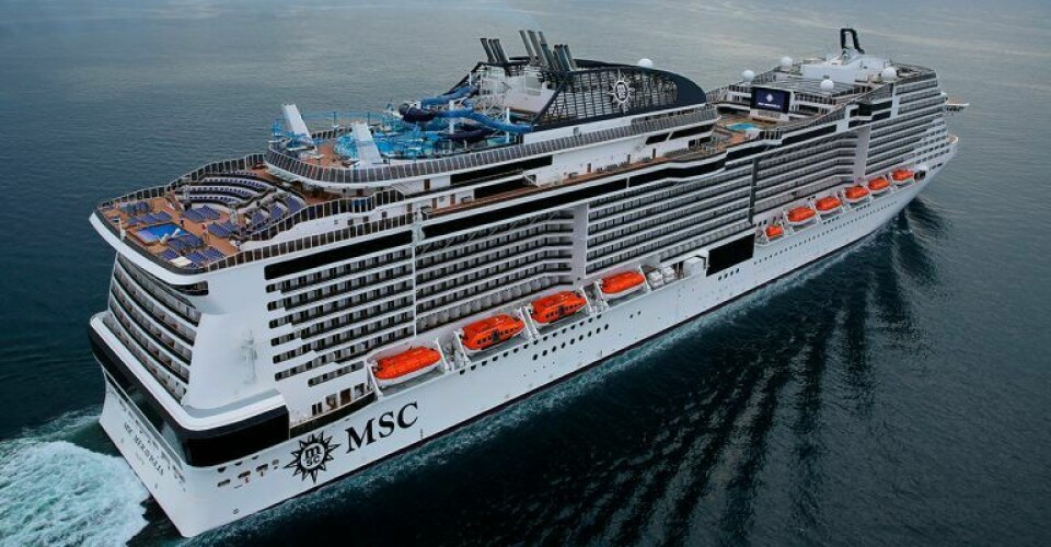 Arkivfoto: MSC Cruises