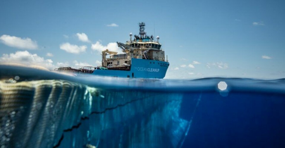 The Ocean Cleanup Maersk Supply Service