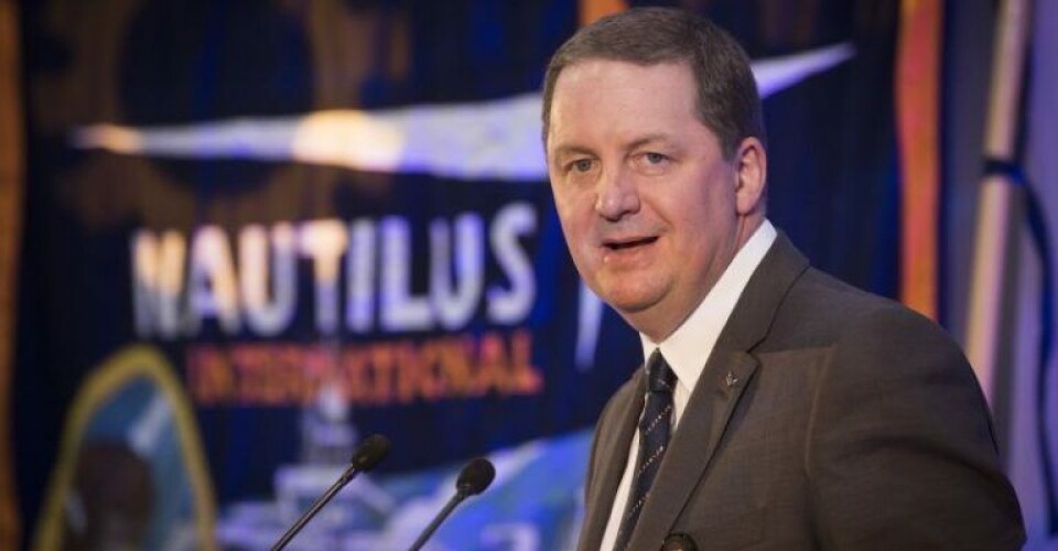 Mark Dickinson. Mark Dickinson. Foto: Nautilus International.