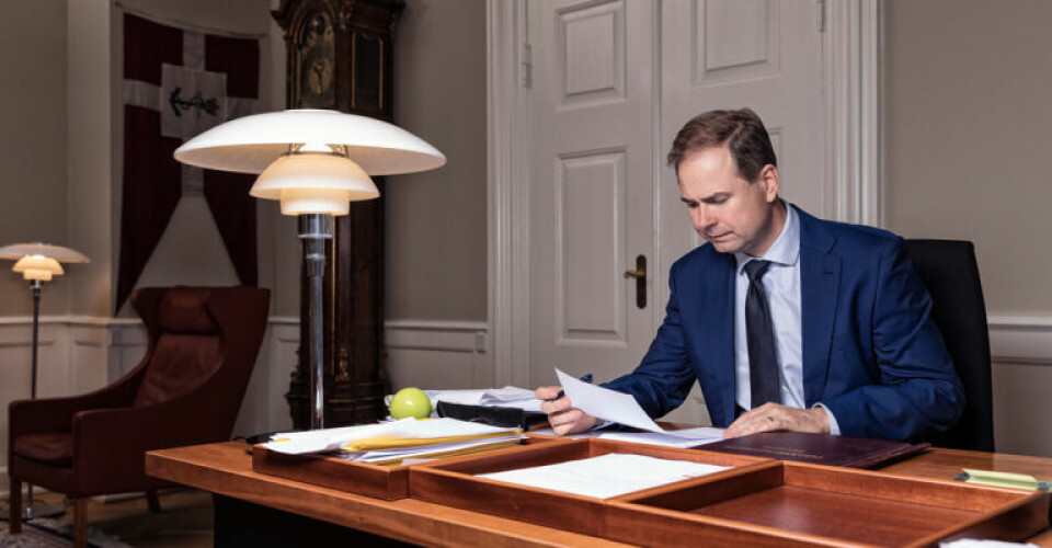 Finansminister Nicolai Wammen. Foto: Morten Fauerby