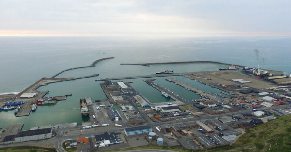 Hanstholm Havn. Arkivfoto.