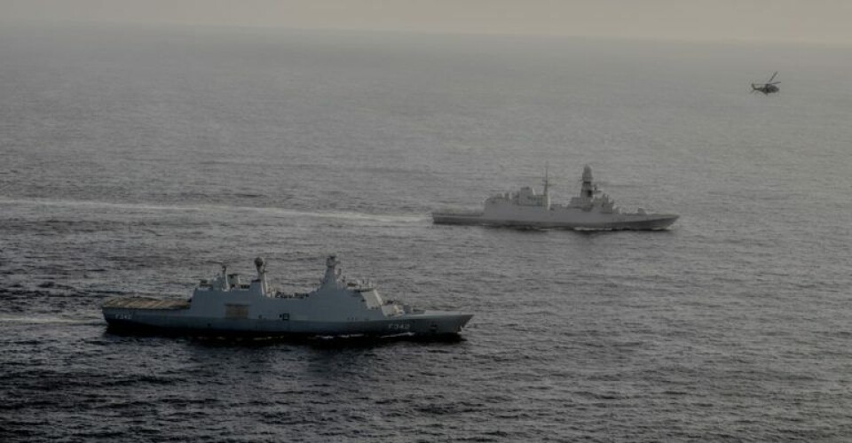 Esbern Snare som sidste år var udstationeret i Guineabugten. Foto: Forsvaret