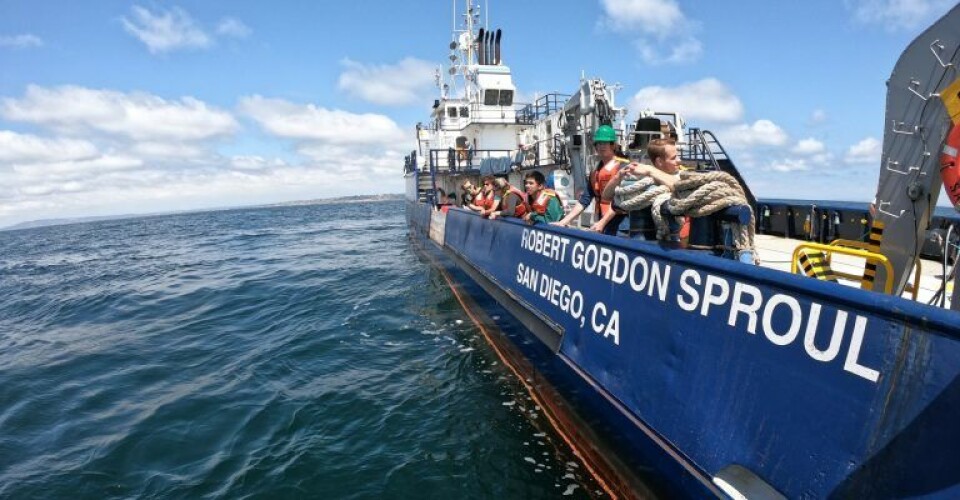 Scripps Institution of Oceanography at UC San Diego research vessel Robert Gordon Sproul