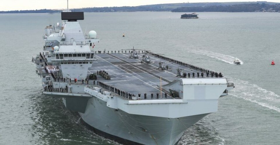 HMS Prince of Wales. Foto: Royal Navy