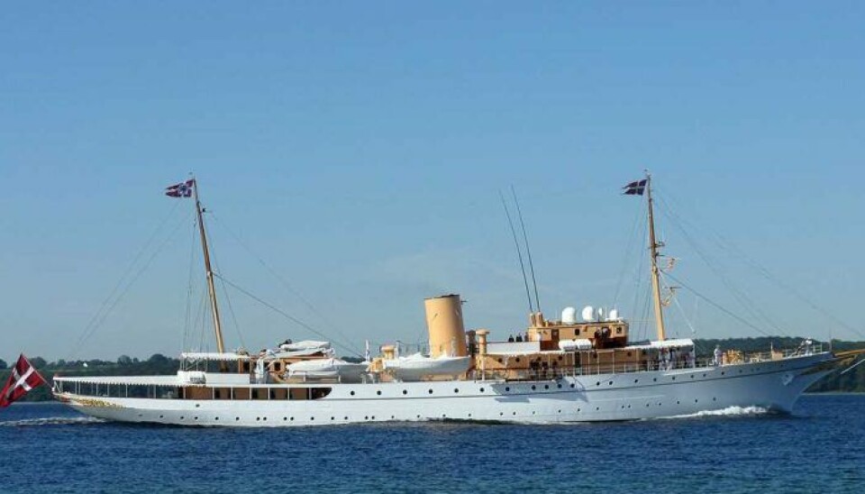 Kongeskibet Dannebrog.