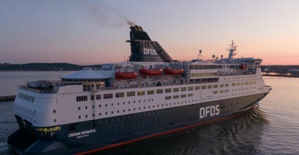 Crown Seaways fra DFDS. Foto: Magnus Bo Hansen / DFDS