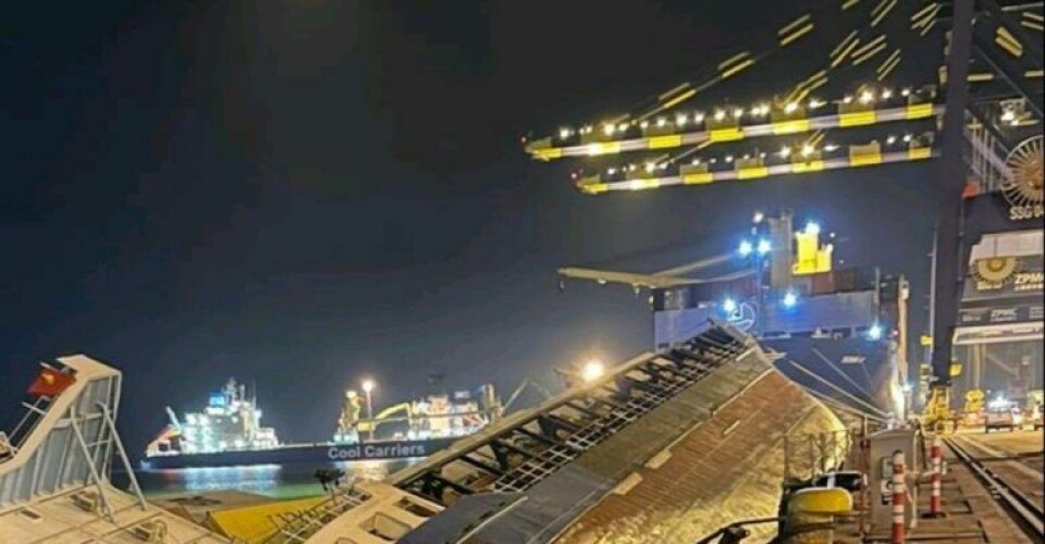 Foto: De tyrkiske havnemyndigheder