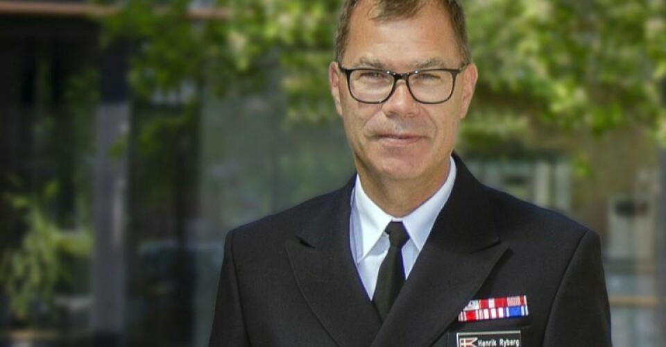Kontreadmiral Henrik Ryberg er ny chef for Søværnskommandoen. Foto: Forsvaret