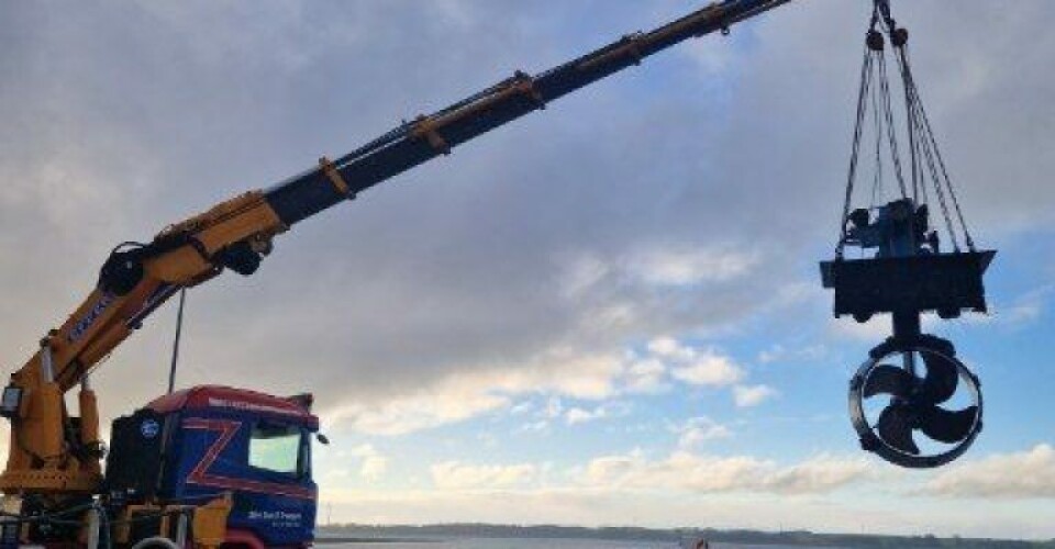Skønne billeder: Stor overhaling af færgen Mjølner-Fur Foto: West-Marine A/S / LinkedIn