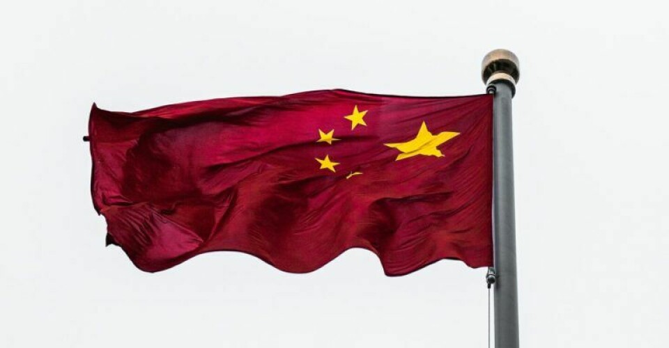 Kinesisk flag Kina