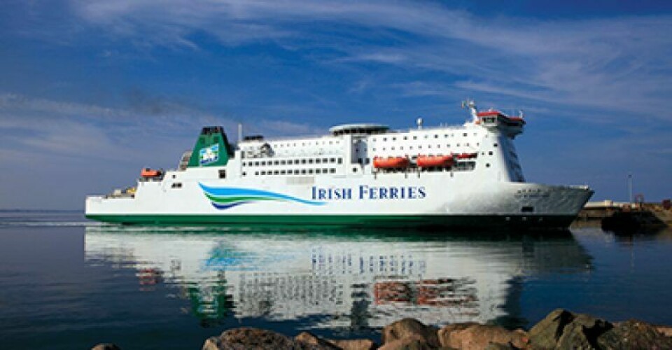 Færgen Isle of Inishmore skal sejle den nye rute. Foto: Irish Ferries