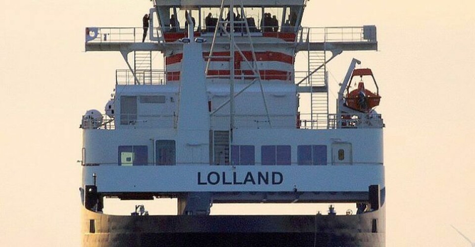 Færgen Lolland. Foto: Molslinjen