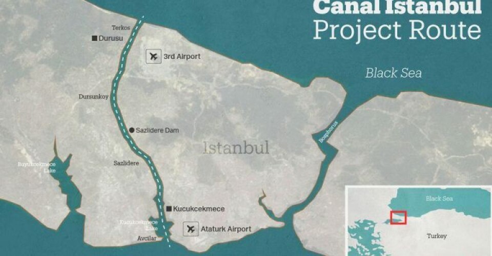 Illustration: Kanal Istanbul Project