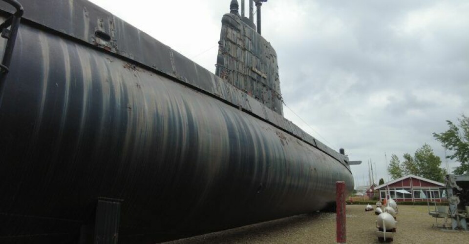 Den sidste danskbyggede ubåd S329 Springeren. Foto: Stefan Holmager Larsen