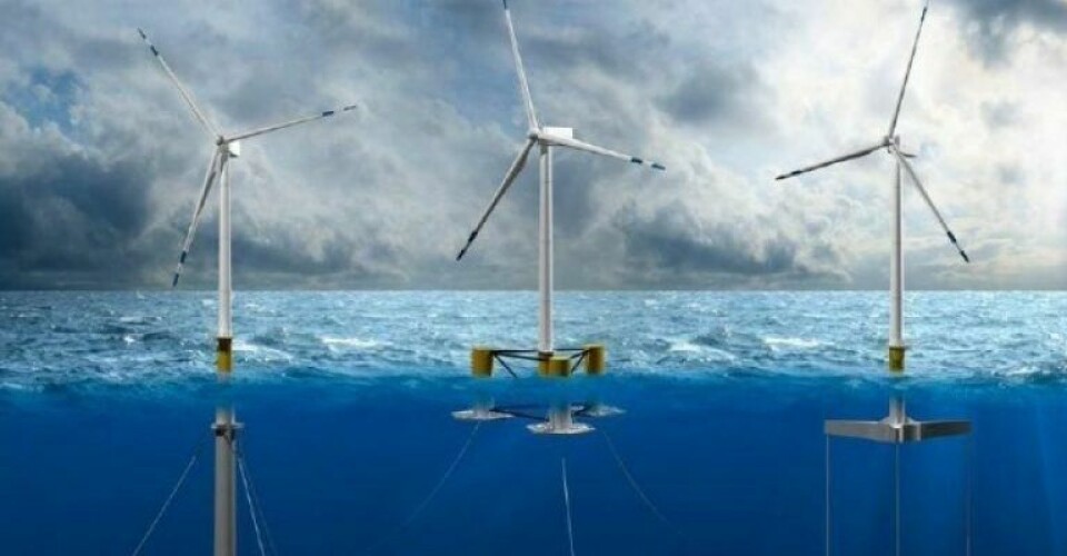 Variety of options for offshore wind platforms on West Coast.