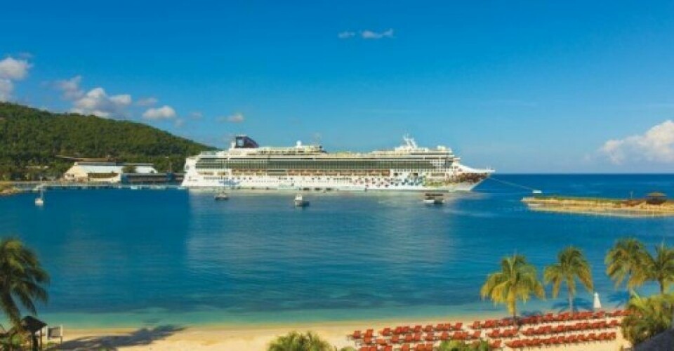 Norwegian Gem i Caribien. Foto: Norwegian Cruise Line