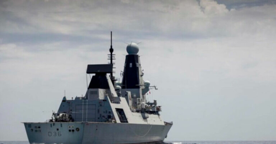 HMS Defender. Foto: Royal Navy