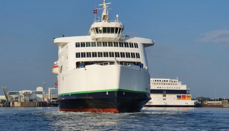 Scandlines' hybrid færge Prinsesse Benedikte.