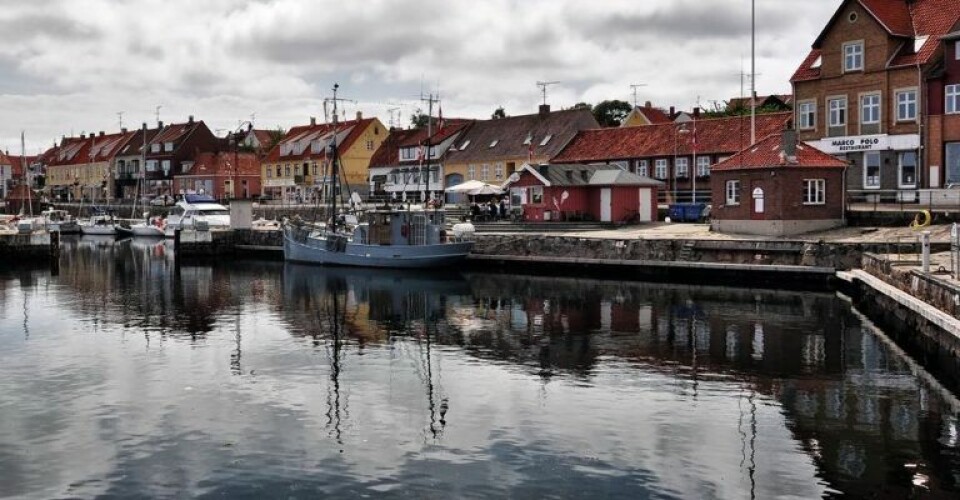 Allinge Havn. Allinge Havn. Foto: Historiske Huse