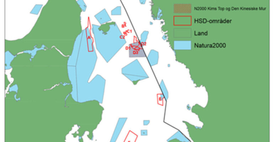 Regeringen vil forbyde fiskeri med bundtrawl Kort-over-Kattegat.-Foto-Ministeriet-for-fC3B8devarer-landbrug-og-fiskeri