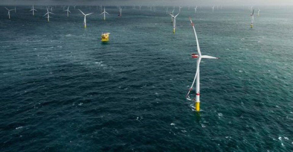 Iberdrola og Vestas har indgået en kontrakt om levering af 50 enheder af havvindmøllen V174-9,5 MW til Baltic Eagle-projektet beliggende i tysk farvand 40 km vest for Bornholm i Østersøen. Foto: Rønne Havn