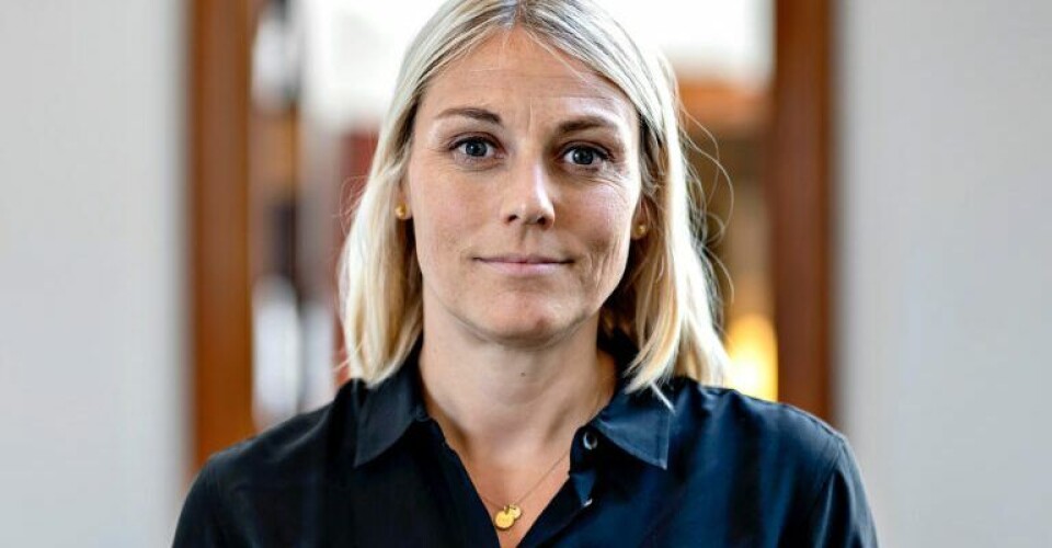 Transportminister Trine Bramsen. Transportminister Trine Bramsen.
