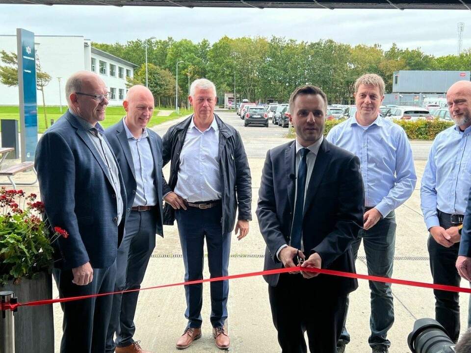 Erhvervsminister Simon Kollerup åbner den nye maskinmesteruddannelse i Thisted.
