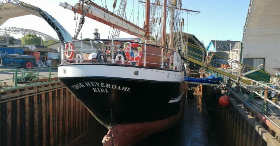 Thor Heyerdahl. Foto: Søby Værft / Facebook