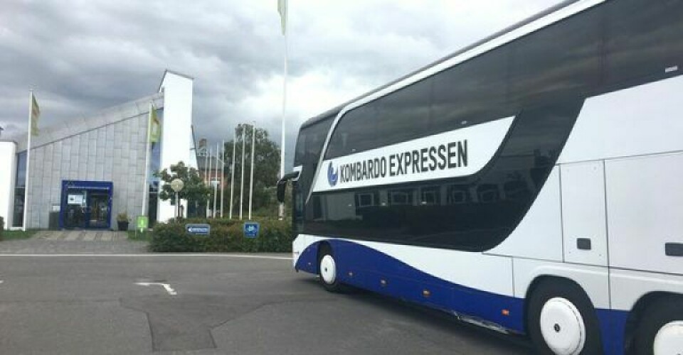 De nye shuttle-ture mellem Rønne og København skal give flere mulighed for at tage bussen og samtidig være med til at frigive plads på færgernes vogndæk. Foto: Molslinjen