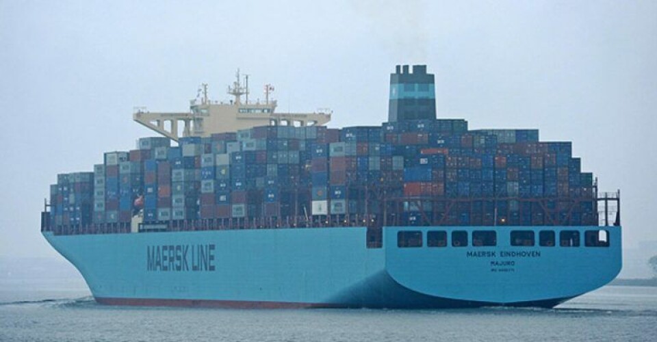 Maersk Eindhoven. Foto: Port of Hamburg.