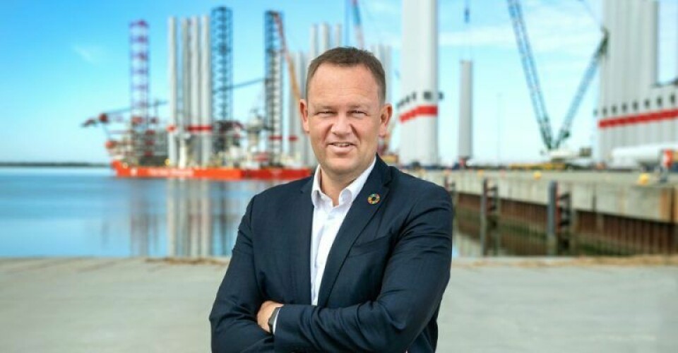 Borgmester Jesper Frost Rasmussen ser frem til den 18. maj, hvor Esbjerg danner rammen om et stort europæisk topmøde om havvind i Nordsøen, og også til oktober, hvor Esbjerg Kommune er vært for årsmødet i sammenslutningen af verdens energibyer. Foto: Esbjerg Kommune