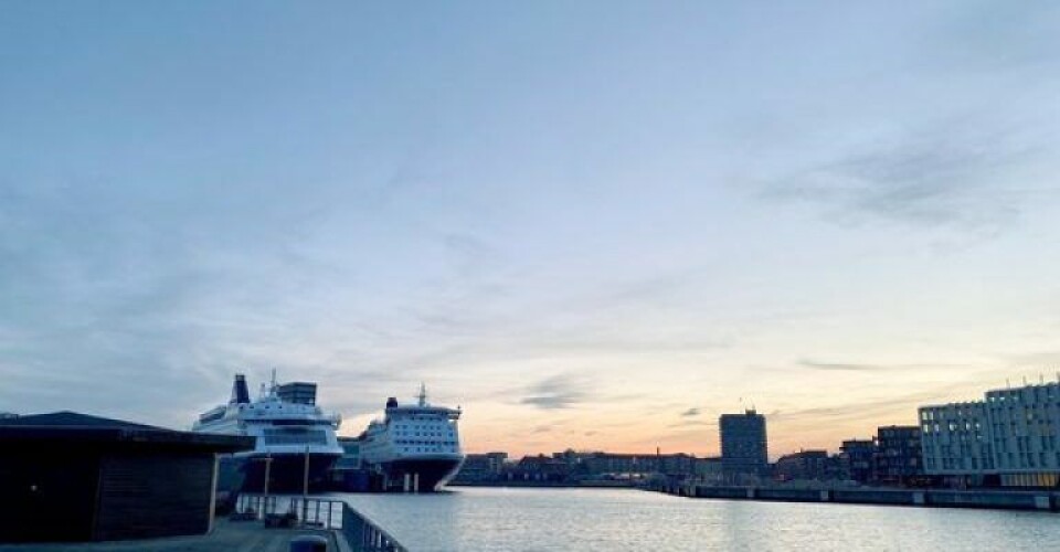 Crown Seaways and Pearl Seaways. Foto: DFDS