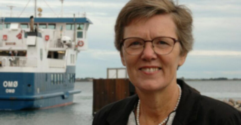 Formand Dorthe Winther. Foto Sammenslutningen af Danske Småøer