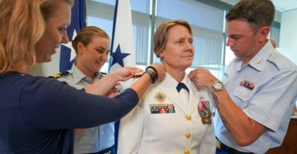 Adm. Linda Fagan becomes vice commandant of the USCG. Image: USCG