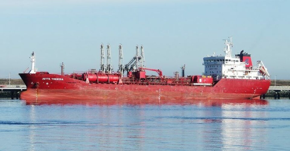 Tankskibet Jette Theresa. Foto: Christiania Shipping