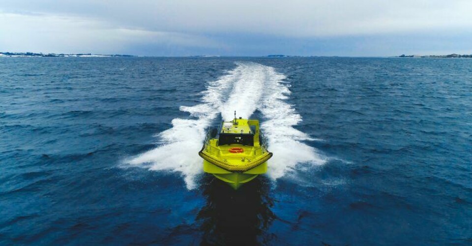 Billede af en Tuco arbejdsbåd. I fremtiden kan denne type elektrisk båd også drives af et metanol-brændselscellesystem. Foto: Tuco Marine
