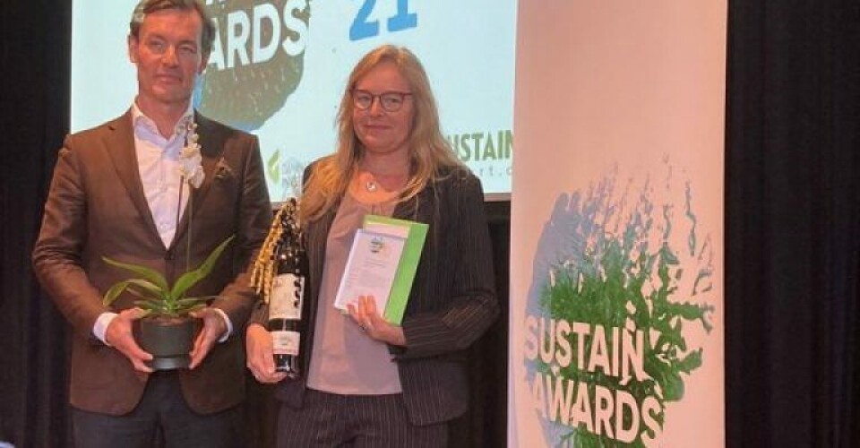 Bag prisuddelingen står det digitale medie Sustain Report, der er målrettet læsere med interesse for bæredygtighed på tværs af brancher og sektorer. Bag prisuddelingen står det digitale medie Sustain Report, der er målrettet læsere med interesse for bæredygtighed på tværs af brancher og sektorer. Foto: Aarhus Havn