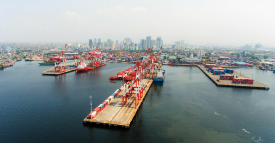 The port of Manila.