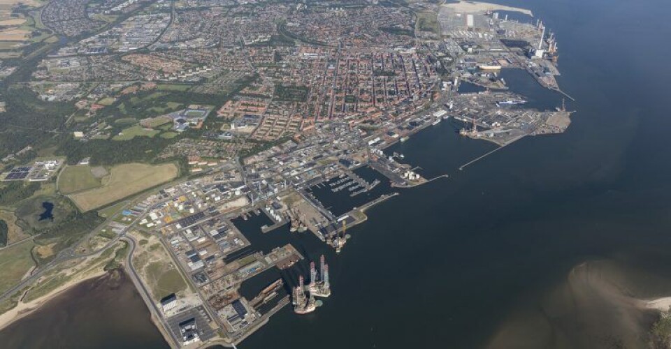 Esbjerg Havn, arkivfoto. Foto: MEDVIND/Bent Sørensen