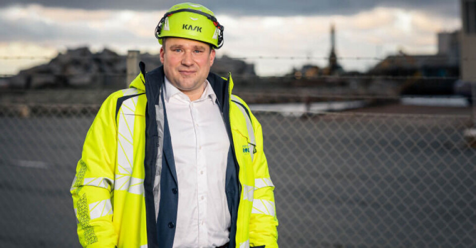 Jeppe la Cour er ny COO på Rønne Havn. Foto: Rønne Havn A/S