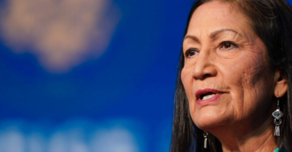 Sec. Deb Haaland (Source: Wikimedia Commons).