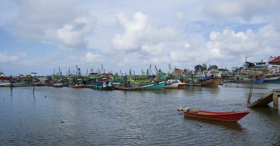 Kuala Terengganu fishing boats Malaysia