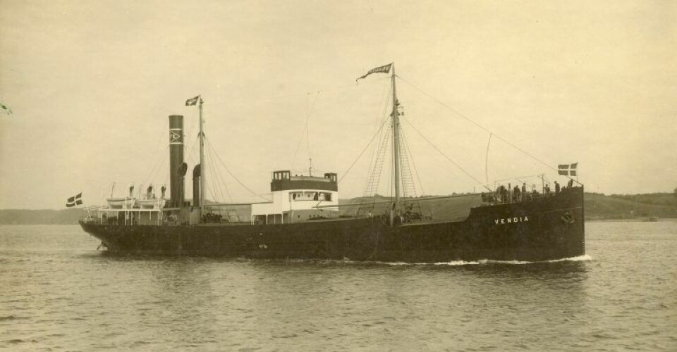 SS VENDIA. Foto: Museet for Søfart