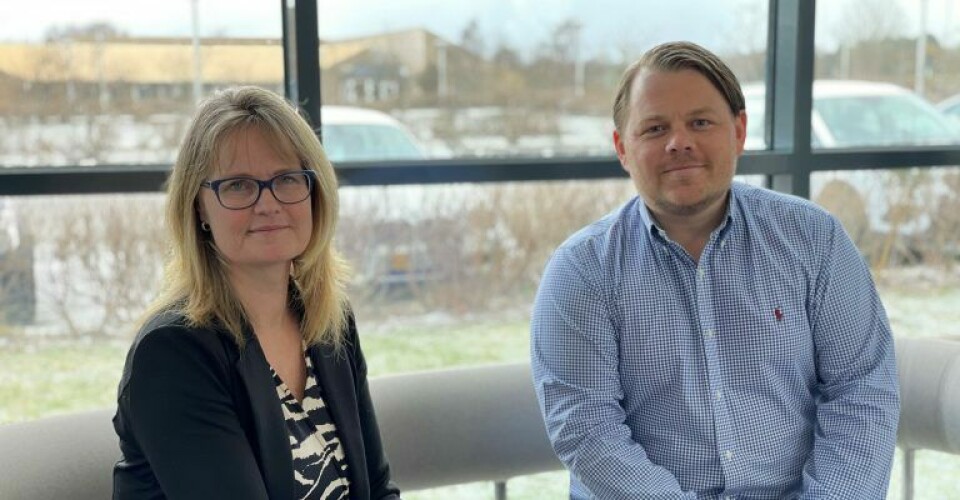 Lisbeth Brøde Jepsen og Jesper Heiberg er udvalgt som de to nye ansatte i MARLOG's nyetablerede Esbjerg-afdeling og tiltrådte begge den 6. april. Foto: MARLOG