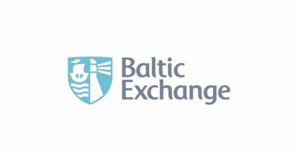 Photo: The Baltic Exchange. Photo: The Baltic Exchange.