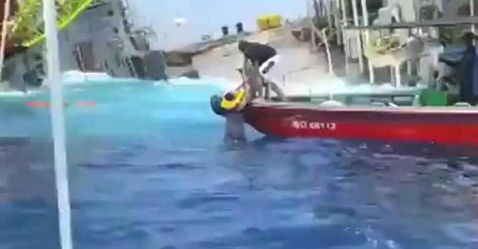 VIDEO: 63 Rescued, 4 Missing After Sea Platform Tilts in China F90DCFE0-C129-491B-B1E5-FCD734C83BFC