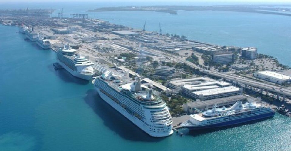 The Miami Cruise Terminal at Port Miami