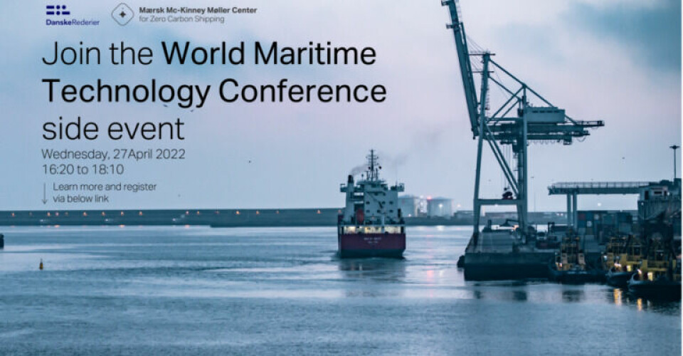 World Maritime Technology Conference - Danske Rederier