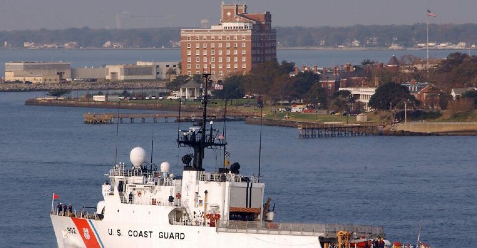 The cutter USCGC Tampa