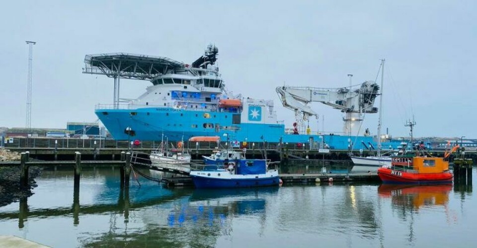 Maersk Forza. Foto: Hvide Sande Shipyard